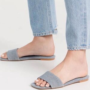 Good American “The Denim Flat” - size 7.5